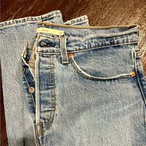Levi’s Wedgie Button Fly jeans